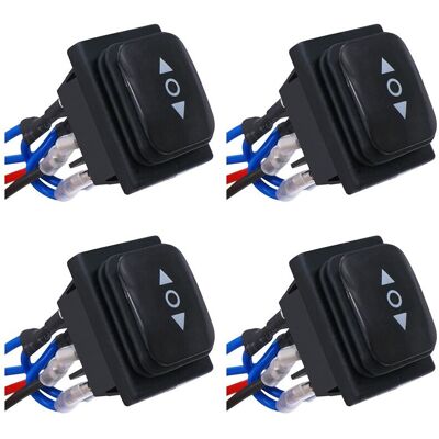 OEM Interruptor De Inversión De Polaridad Instantánea 4x, Actuador De Controlador De Motor Impermeable, Interruptor Basculante De 6 Pines Y 3 Posiciones OEM Interruptor De Inversión De Polaridad Instantánea 4x, Actuador De Controlador De Motor Impermeable, Interruptor Basculante De 6 Pines Y 3 Posiciones