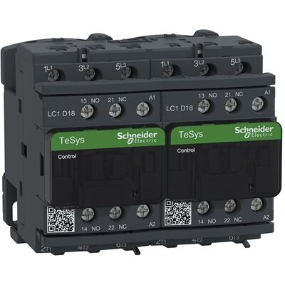 Schneider Electric - Télémécanique Lc2d18p7 Contactor Inversor 230v 50/60hz 7.5kw/400v 10hp/460v Schneider Electric - Télémécanique Lc2d18p7 Contactor Inversor 230v 50/60hz 7.5kw/400v 10hp/460v