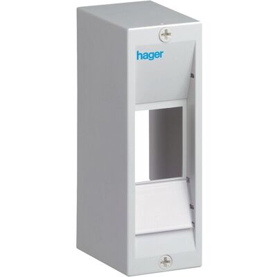 Hager Gd110a - Caja eléctrica de 10 módulos - IP30 protección Hager Gd110a - Caja eléctrica de 10 módulos - IP30 protección