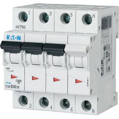 EATON 242547 - Interruptor automático 3P+N - 40A EATON 242547 - Interruptor automático 3P+N - 40A