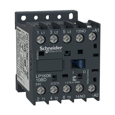 Schneider Tesys Lp1k - Contacteur - 3p - Ac-3 440v - 9a - Bobine 48vcc Schneider Tesys Lp1k - Contacteur - 3p - Ac-3 440v - 9a - Bobine 48vcc
