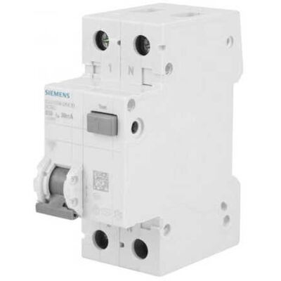 Interruptor diferencial Siemens - 30mA - Tipo AC Interruptor diferencial Siemens - 30mA - Tipo AC