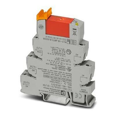 Módulo de relé Phoenix Contact PLC-RSC-120UC/21-21/EX - 120V/AC, 6A, 2 Contactos, 10 pzs Módulo de relé Phoenix Contact PLC-RSC-120UC/21-21/EX - 120V/AC, 6A, 2 Contactos, 10 pzs