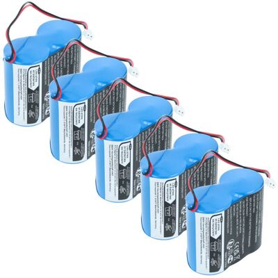 Vhbw 5x Batería Reemplaza Siemens E-1574 Para Medidor (27000 Mah, 3,6 V, Li-mno2) Vhbw 5x Batería Reemplaza Siemens E-1574 Para Medidor (27000 Mah, 3,6 V, Li-mno2)