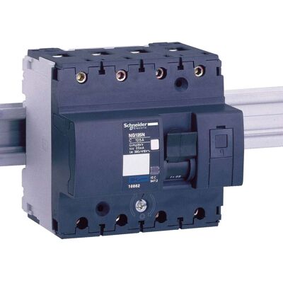 Interruptor automática de Schneider Electric NG125L 4 polos 20A - Módulo Multi 9 Interruptor automática de Schneider Electric NG125L 4 polos 20A - Módulo Multi 9