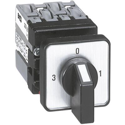Legrand - Mini-commutateur À Cames 3 Directions Avec Position Arrêt - 2p - Fixation Centrale Ø22 Sur Porte Legrand - Mini-commutateur À Cames 3 Directions Avec Position Arrêt - 2p - Fixation Centrale Ø22 Sur Porte