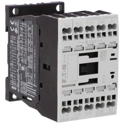 Eaton DILM7-01 - Contacto de potencia - 3 NO, 3 kW, 7 A Eaton DILM7-01 - Contacto de potencia - 3 NO, 3 kW, 7 A