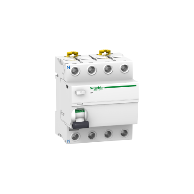 Schneider Electric - A9R22463 - 4P - 63A 100mA - RCD Schneider Electric - A9R22463 - 4P - 63A 100mA - RCD