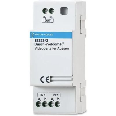 Busch-jaeger 83325 2 Caja Blanca Para Cámaras Busch-jaeger 83325 2 Caja Blanca Para Cámaras