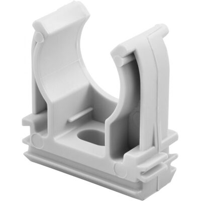 GEWISS Clips De Tubo D.25 Gr. Ral7035 GEWISS Clips De Tubo D.25 Gr. Ral7035