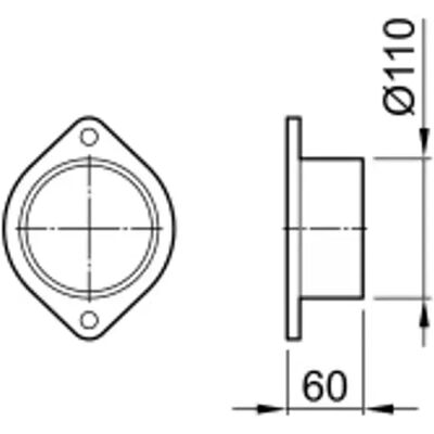Aco Boca De Entrada Dn 100 Para Sinkamat-s/z/fäkablockii De Va 1.4301, 0159.03.35 Aco Boca De Entrada Dn 100 Para Sinkamat-s/z/fäkablockii De Va 1.4301, 0159.03.35