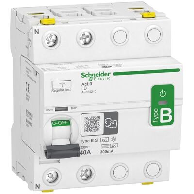 Schneider Electric Interruptor Acti9 40a 300ma 2p B Si - Protección Y Seguridad Eléctrica. Schneider Electric Interruptor Acti9 40a 300ma 2p B Si - Protección Y Seguridad Eléctrica.