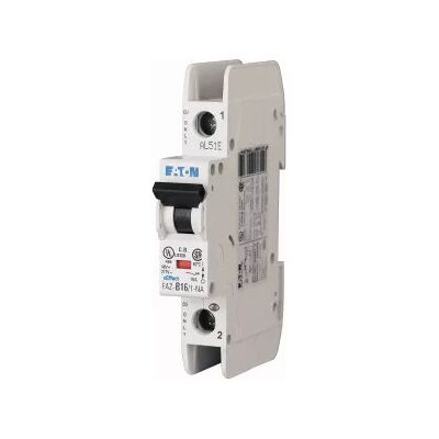 Interruptor Eaton Powerware FAZ C10/1 NA - 10A, Tipo C, Montaje en DIN Interruptor Eaton Powerware FAZ C10/1 NA - 10A, Tipo C, Montaje en DIN