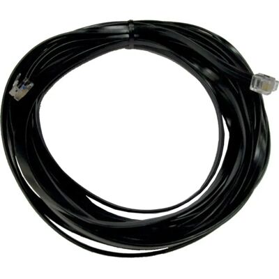 Cable de conexión Wolf CWL - 10m, 2x RJ12/6, negro Cable de conexión Wolf CWL - 10m, 2x RJ12/6, negro