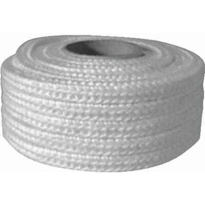 Diff - Bobina 5mt Treccia Vetro Bianca 18x18mm Diff - Bobina 5mt Treccia Vetro Bianca 18x18mm