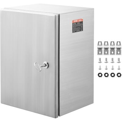 Mophorn Caja Electrica De Acero Inoxidable Gabinete Electrico 60x50x20cm Ip66 Caja Impermeable Montada En Pared Con Placa De Montaje Bisagra De Bloqueo Para Equipos Electrónicos Electricos Mophorn Caja Electrica De Acero Inoxidable Gabinete Electrico 60x50x20cm Ip66 Caja Impermeable Montada En Pared Con Placa De Montaje Bisagra De Bloqueo Para Equipos Electrónicos Electricos