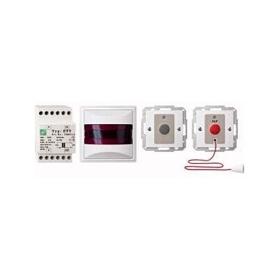 Merten - Sistema de llamada de emergencia para WC adaptado - blanco polar - Kit de accesorios Merten - Sistema de llamada de emergencia para WC adaptado - blanco polar - Kit de accesorios