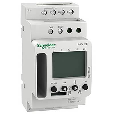 Temporizador Digital Schneider Electric CCT15553 - 2 Canales Temporizador Digital Schneider Electric CCT15553 - 2 Canales