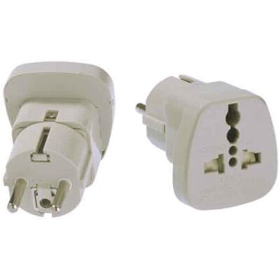 Adaptador universal de viaje Bachmann - Tipo de energía Adaptador universal de viaje Bachmann - Tipo de energía