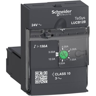Unidad de control Schneider Electric LUCB - 3-12A, 24V, Clase 10 Unidad de control Schneider Electric LUCB - 3-12A, 24V, Clase 10