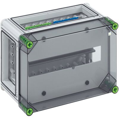 Spelsberg Caja De Automáticos, Transparente, Tipo De Protección Ip65, 14 Te, Resistencia Al Impacto Ik08, Clase De Protección Ii, Tensión Nominal De Aislamiento 400v Ac, Sin Halógenos, 01511401 Spelsberg Caja De Automáticos, Transparente, Tipo De Protección Ip65, 14 Te, Resistencia Al Impacto Ik08, Clase De Protección Ii, Tensión Nominal De Aislamiento 400v Ac, Sin Halógenos, 01511401