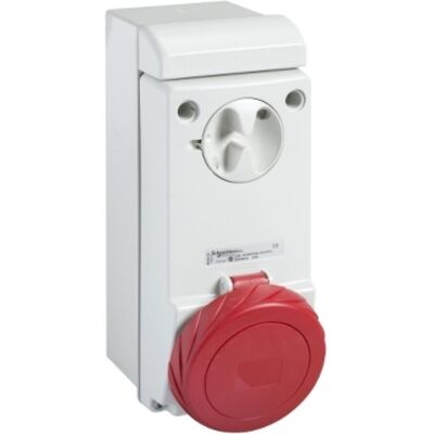 Schneider Electric - Enchufe con Bloqueo - IP65 32A 380V Schneider Electric - Enchufe con Bloqueo - IP65 32A 380V