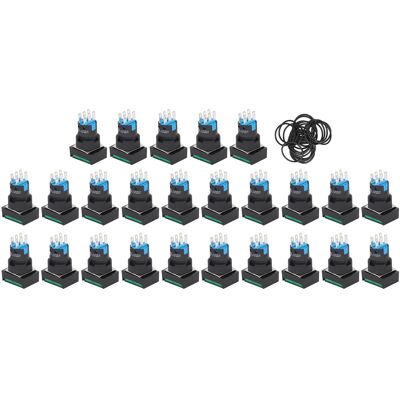 OEM Kit De 25 Accesorios De Interruptor De Botón Pulsador De Ca 0-240v 5a Con Kit De Luz Para Máquina OEM Kit De 25 Accesorios De Interruptor De Botón Pulsador De Ca 0-240v 5a Con Kit De Luz Para Máquina
