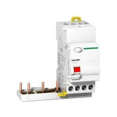 Schneider A9N21471 Dispositivo de corriente residual - 3P N - 25A, Instantáneo AC Schneider A9N21471 Dispositivo de corriente residual - 3P N - 25A, Instantáneo AC