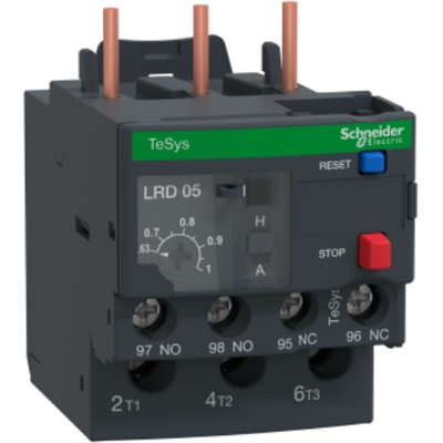 Schneider Electric LRD04 - Relé de protección térmica - Clase 10A Schneider Electric LRD04 - Relé de protección térmica - Clase 10A