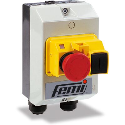 Femi Panel de control 1100-1500W - Panel y interruptor de emergencia Femi Panel de control 1100-1500W - Panel y interruptor de emergencia