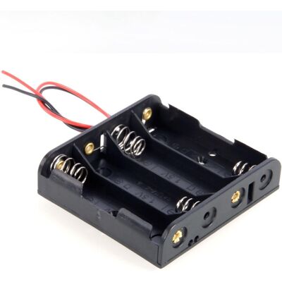 OEM Caja Portapilas Para 4 Pilas Aa De 6 V Con Interruptor De Encendido/apagado Y Tapa. OEM Caja Portapilas Para 4 Pilas Aa De 6 V Con Interruptor De Encendido/apagado Y Tapa.