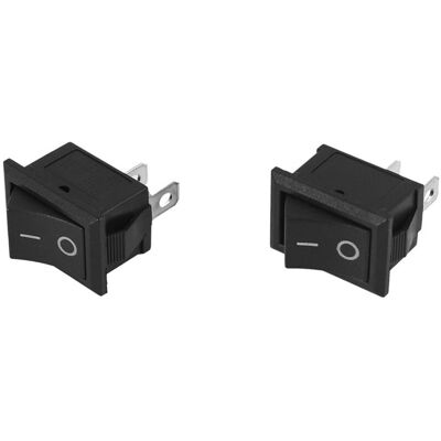 OEM Adecuado Para El Interruptor Basculante De 2 Pines Y 2 Posiciones/apagado Para Automoción Sodial® (paquete De 2) De 6 A/250 V Y 10 A/125 V, Modelo Kcd1 OEM Adecuado Para El Interruptor Basculante De 2 Pines Y 2 Posiciones/apagado Para Automoción Sodial® (paquete De 2) De 6 A/250 V Y 10 A/125 V, Modelo Kcd1
