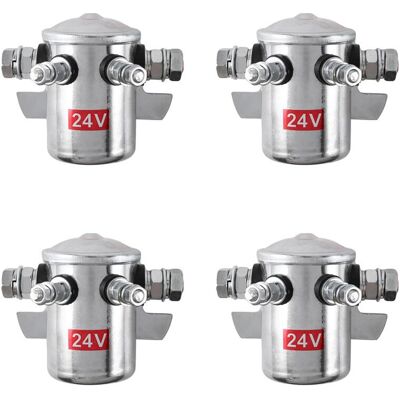 OEM 4 Relés Contactores De 200 A Y 24 V, Aisladores De Relé Para Vehículos Motorizados De Montacargas De Alta Corriente. OEM 4 Relés Contactores De 200 A Y 24 V, Aisladores De Relé Para Vehículos Motorizados De Montacargas De Alta Corriente.
