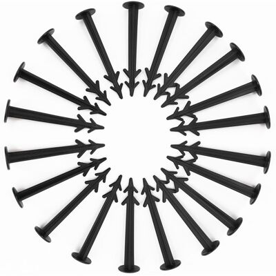 Aquagart - 250 Anclajes Para Redes, Anclajes Al Suelo Para Redes De Estanques Aquagart - 250 Anclajes Para Redes, Anclajes Al Suelo Para Redes De Estanques
