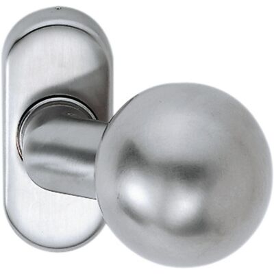 Pomo de puerta de perfil de acero inoxidable - Acabado mate - Para puertas interiores Pomo de puerta de perfil de acero inoxidable - Acabado mate - Para puertas interiores