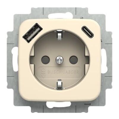 Busch-Jaeger Modelo 20 EUCB2USBAC-212 - Enchufe con USB Busch-Jaeger Modelo 20 EUCB2USBAC-212 - Enchufe con USB