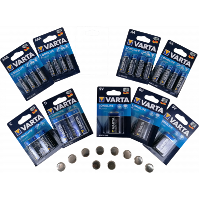 Varta Mega Pack Baterías de litio - Baterías Varta Mega Pack Baterías de litio - Baterías