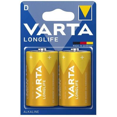 6 X Varta Batt Longlife Alcalina Torcia Bl 2 Pz 6 X Varta Batt Longlife Alcalina Torcia Bl 2 Pz