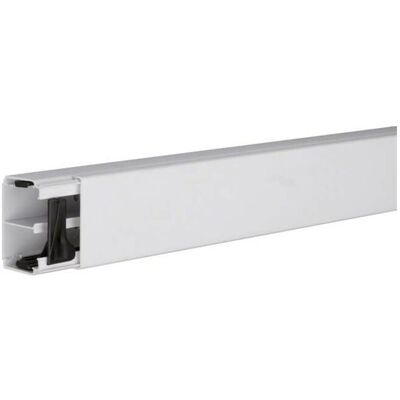 Hager LF4006107035 Conducto de cables gris claro - 2000mm de longitud Hager LF4006107035 Conducto de cables gris claro - 2000mm de longitud