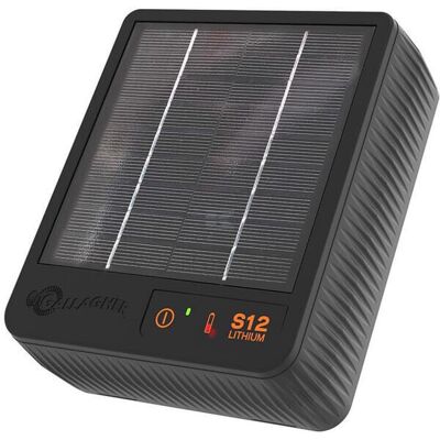 Electric Fence Engergiser Solar S12 Gallagher 349015gal Electric Fence Engergiser Solar S12 Gallagher 349015gal