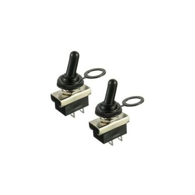 OEM Kn3(d)-101 Interruptor Basculante Impermeable De 2 Posiciones Y 2 Pines, 12 V 25 A, Con Cubierta De Goma (2 Unidades) OEM Kn3(d)-101 Interruptor Basculante Impermeable De 2 Posiciones Y 2 Pines, 12 V 25 A, Con Cubierta De Goma (2 Unidades)