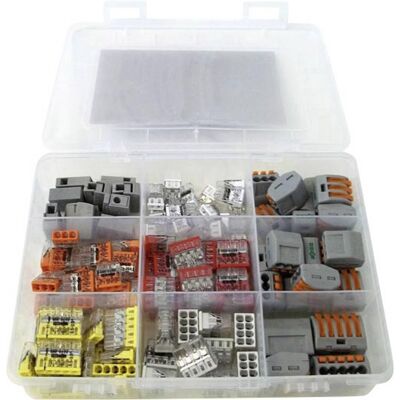 Set de Conectores WAGO - 120 uds, 2.5-4 mm² - Accesorios Eléctricos Set de Conectores WAGO - 120 uds, 2.5-4 mm² - Accesorios Eléctricos