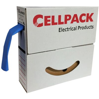 Cellpack 127076 Tubo termorretráctil azul - Tubo retráctil Cellpack 127076 Tubo termorretráctil azul - Tubo retráctil