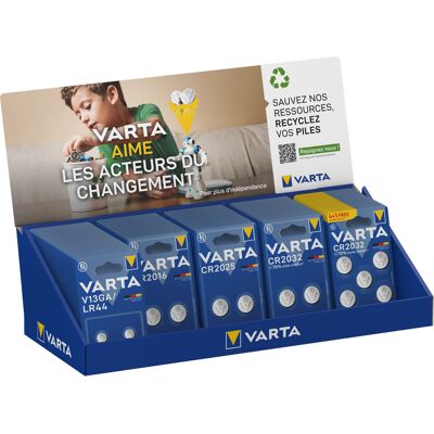 SANS MARQUE Mueble Mostrador De 100 Blísters De Pilas Electrónicas A Juego - Varta SANS MARQUE Mueble Mostrador De 100 Blísters De Pilas Electrónicas A Juego - Varta