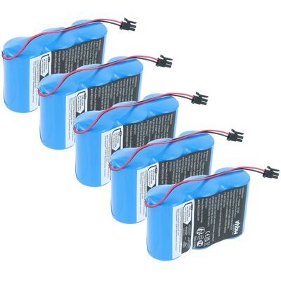 Vhbw 5x Batería Compatible Con Abb Irb 140 M2000, 140 M2000a, 1400 M2004, 1400 M2000, 1400 M2000a Robot Industrial (17000 Mah, 10,8 V, Li-socl2) Vhbw 5x Batería Compatible Con Abb Irb 140 M2000, 140 M2000a, 1400 M2004, 1400 M2000, 1400 M2000a Robot Industrial (17000 Mah, 10,8 V, Li-socl2)