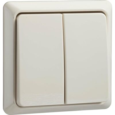 Interruptor serie Elso 501500 - 10A, blanco, empotrado Interruptor serie Elso 501500 - 10A, blanco, empotrado