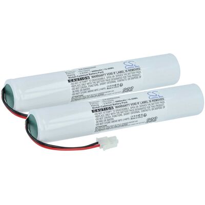 Vhbw 2x Batería Reemplaza Schneider 329056000, Td110332 Para Vía De Evacuación (4000 Mah, 3,6 V, Nicd) Vhbw 2x Batería Reemplaza Schneider 329056000, Td110332 Para Vía De Evacuación (4000 Mah, 3,6 V, Nicd)