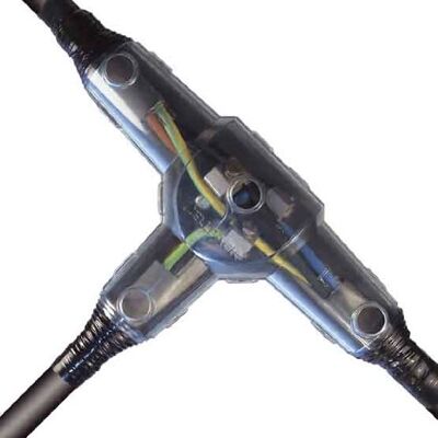 Cellpack Modelo 124585 - Manguito de derivación de resina epoxi - Conector eléctrico Cellpack Modelo 124585 - Manguito de derivación de resina epoxi - Conector eléctrico