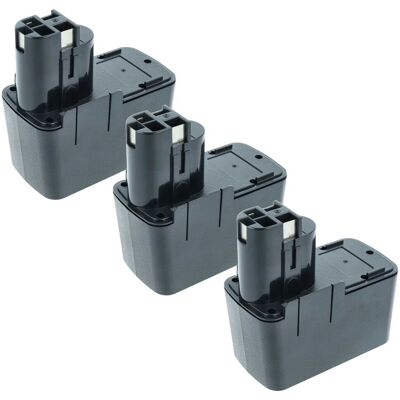 Vhbw 3x Batería Reemplaza Bosch 2 607 335 471, 2 610 910 405, 2 607 335 378, 2 607 335 376 Para Herramienta (2100 Mah, Nimh, 12 V) Vhbw 3x Batería Reemplaza Bosch 2 607 335 471, 2 610 910 405, 2 607 335 378, 2 607 335 376 Para Herramienta (2100 Mah, Nimh, 12 V)