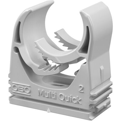OBO Bettermann Abrazadera de cables gris M-Quick 18-22mm - Abrazadera de cables OBO Bettermann Abrazadera de cables gris M-Quick 18-22mm - Abrazadera de cables
